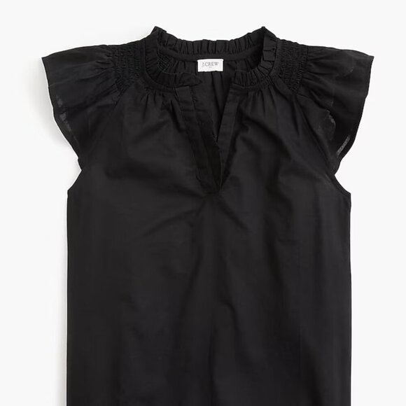 J Crew Flutter-sleeve top Size XS - Picture 3 of 13